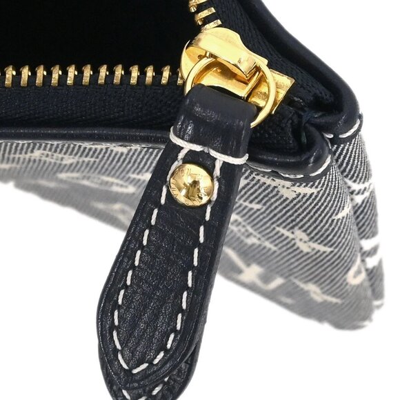 Louis Vuitton Navy Monogram Idylle Pochette Cles Coin Case - Picture 7 of 12
